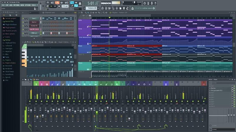 Curso online de Fruity Loops Studio